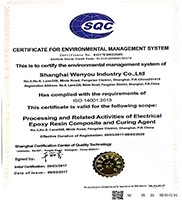 Odporność na rozszczepienie Żywica epoksydowa Czyste cieczy utwardzające dla transformatora typu suchego 5